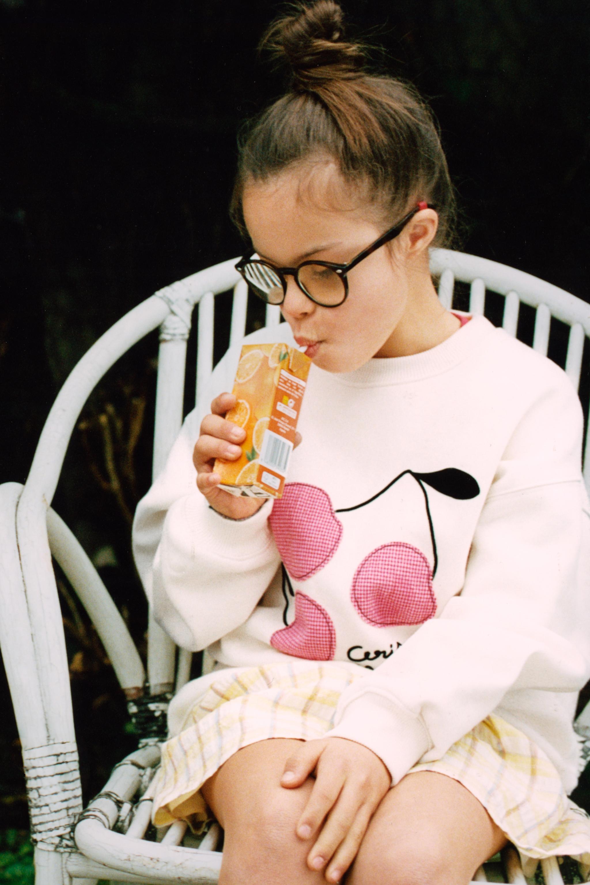 CHERRY PATCH SWEATSHIRT